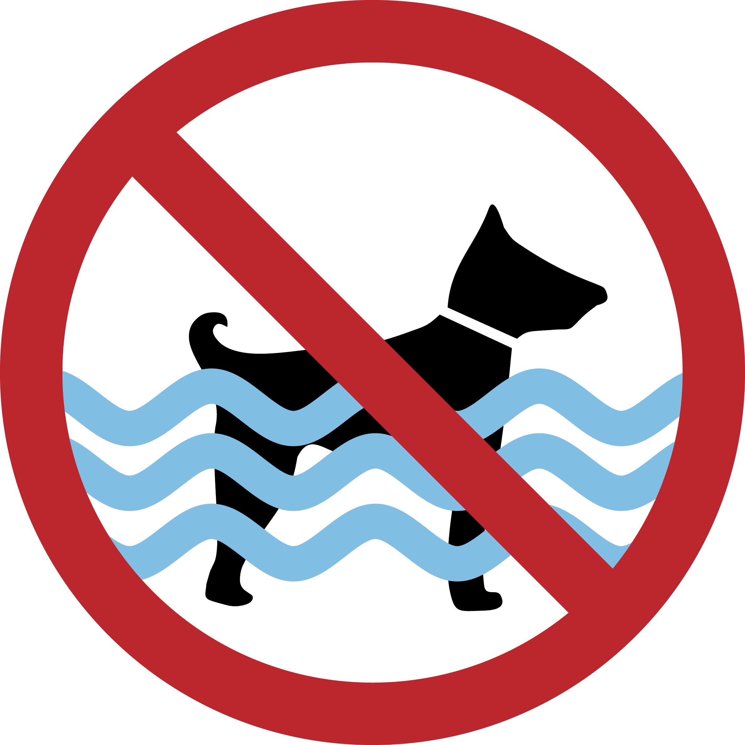 Prohibido introducir mascotas